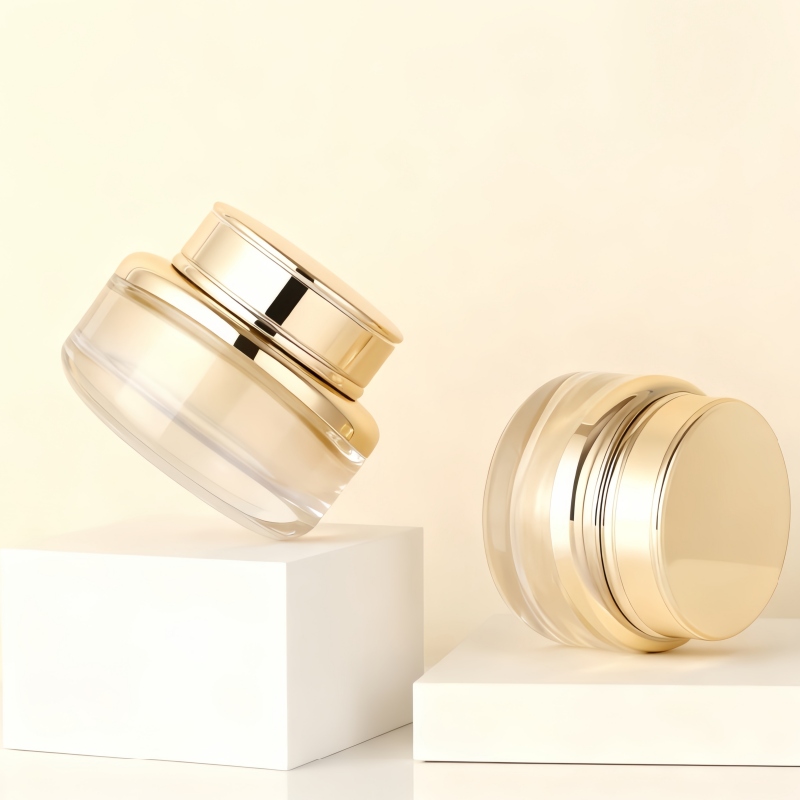 NS-M009 30g 50g flat-bottom cream bottle series with lids