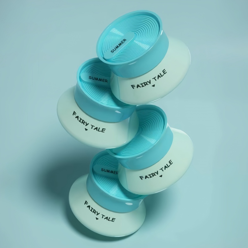 NS-M014 30g 50g Fashionable conical glass cream jar