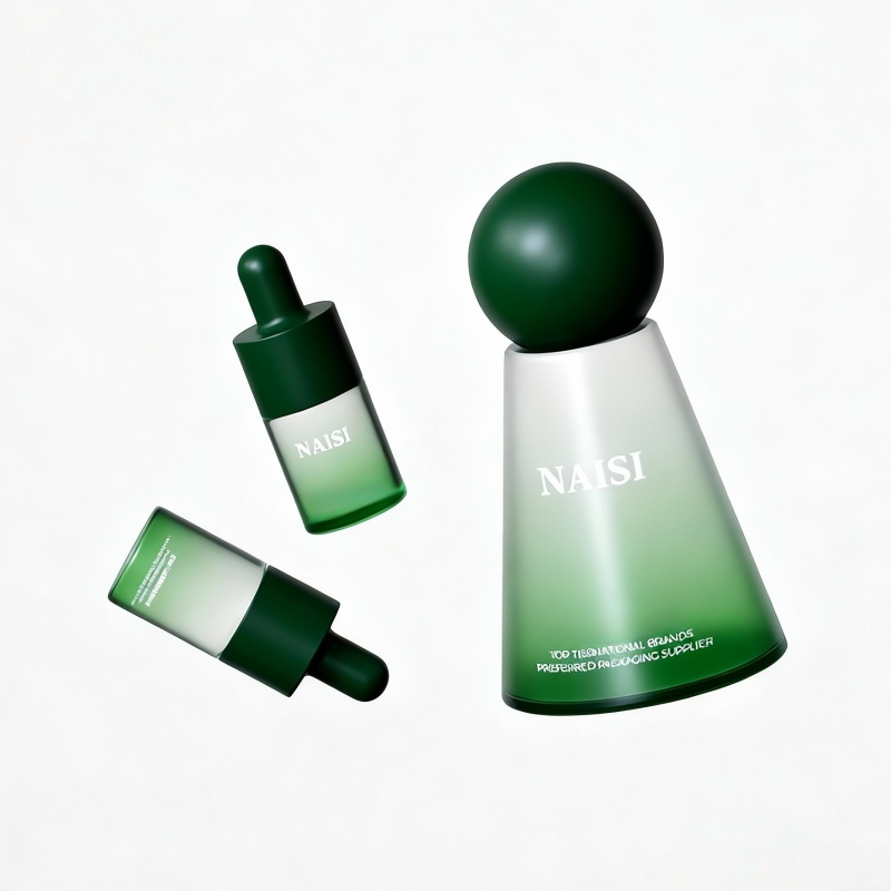 NS-D009 New 30ml, 50ml, 100ml, 120ml conical bottle for essential oil. Food-grade glass bottle for essential oil cosmetics.
