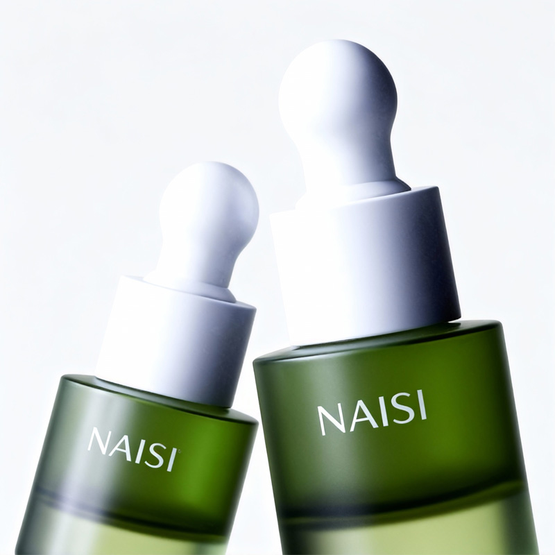 NS-D0011 5ml 10ml light green thick-bottomed small-capacity dropper bottle