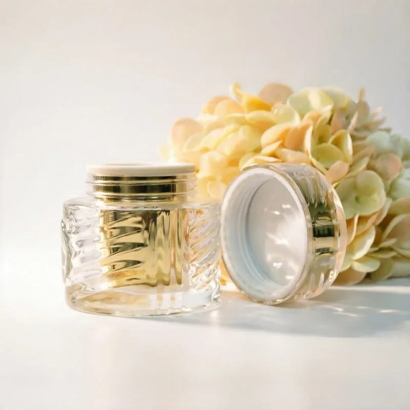 Refillable Glass Cream банка 30g 50g for Skincare упаковка