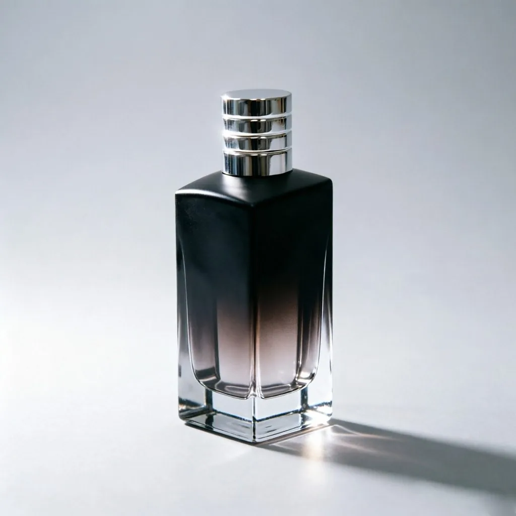 100ml Black Gradient Square Perfume Bottle