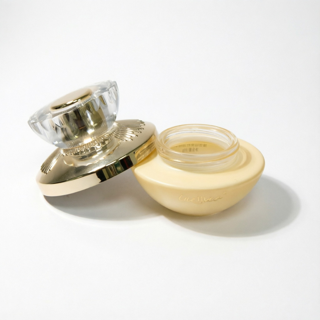 Luxury Gold Glass Essence şişe