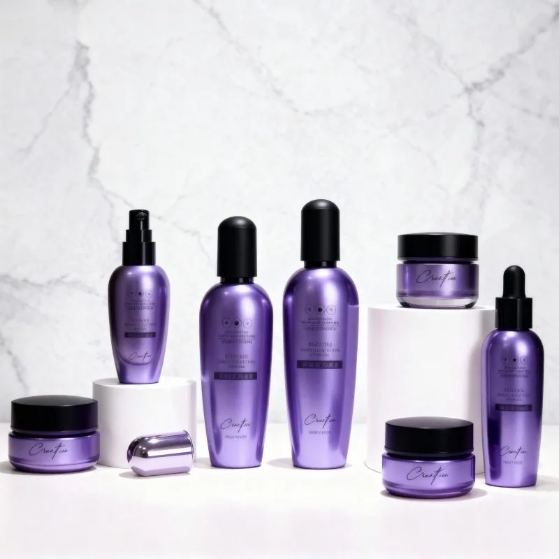 30g 50g Custom Skincare Jar Essential Oil Lotion Bottle Cosmetic Glass Packaging