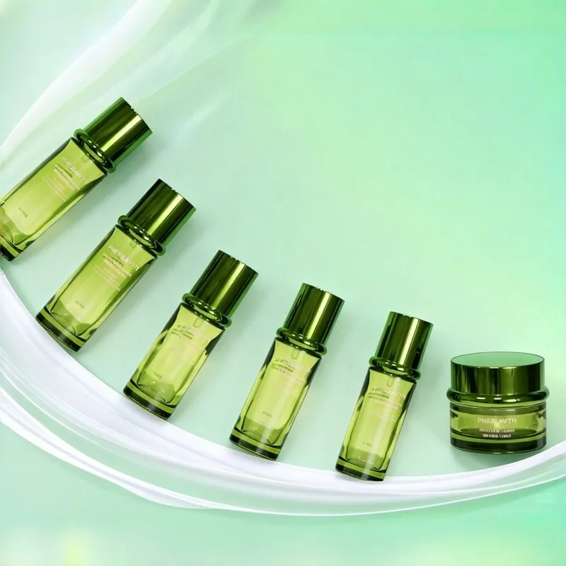 100ml Glass Cosmetic Bottle Packaging 30g 50g Skincare Jars Custom