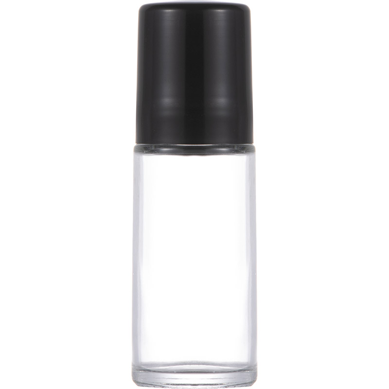 NS-G011 Wholesale 50ml cylindrical glass ball-shaped perfume/deodorant empty bottles