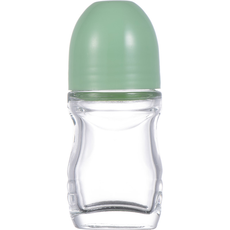 NS-G012 30ml 50ml straight round glass large ball-shaped bottle