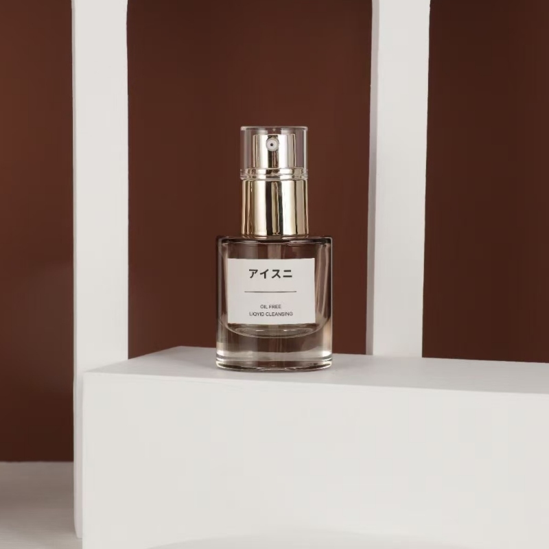 NS012 50ml 120ml Glass Empty Cosmetic Bottles 50g Cream Jar Packaging Supplier