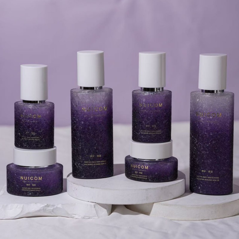 NS014 30ml 120ml Luxury Packaging Cosmetics Bottle With Pump