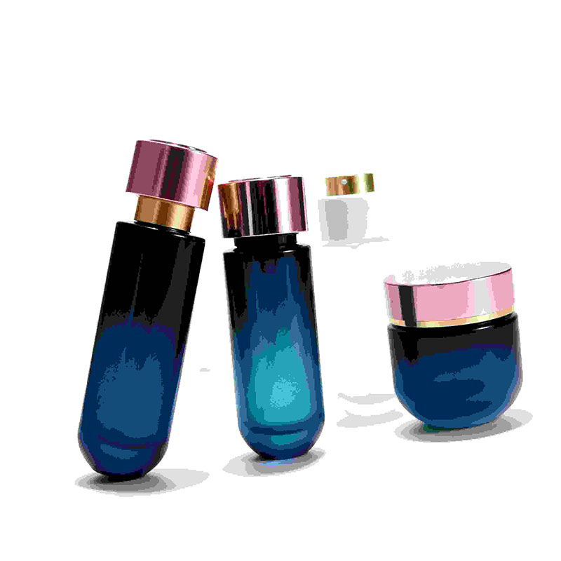 NS016 30ml 100ml 50g Glass Cosmetic Bottle Packaging Essential Oil Cream Lotion Bottle