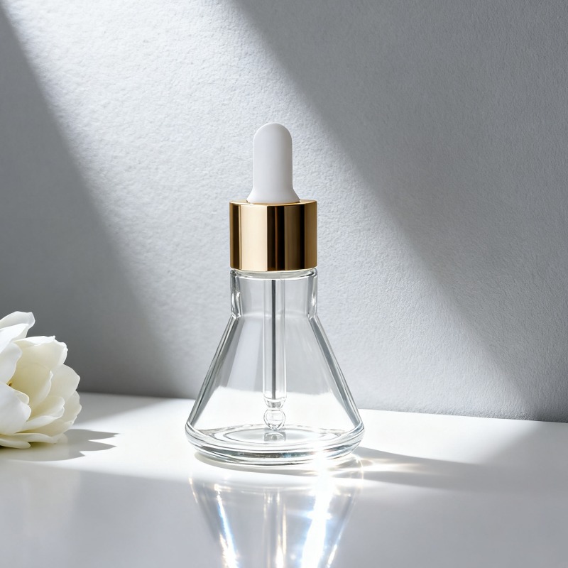 NS-D027 30ml conical dropper bottle with pipette