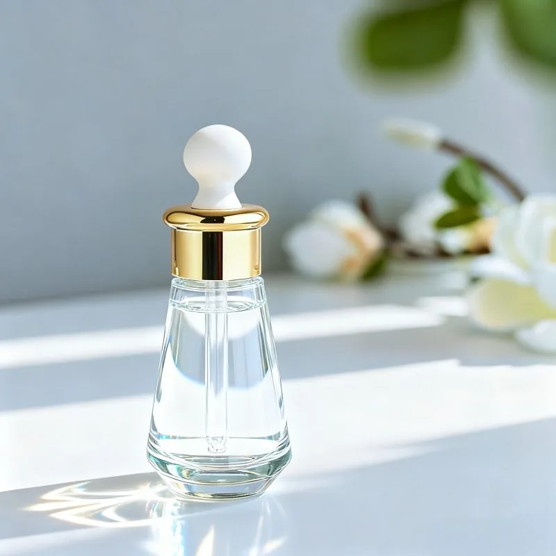 Customizable 30ml/50ml empty glass bottles for serum foundation