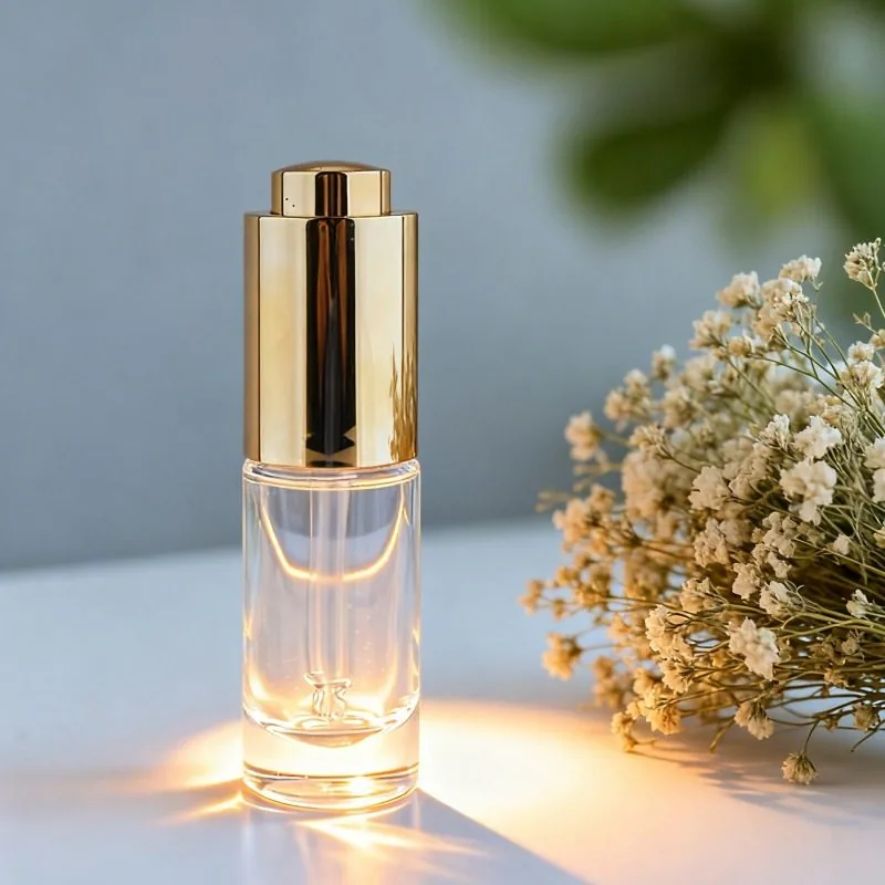 Großhandel 15 ml runde Tropfflasche aus Glas