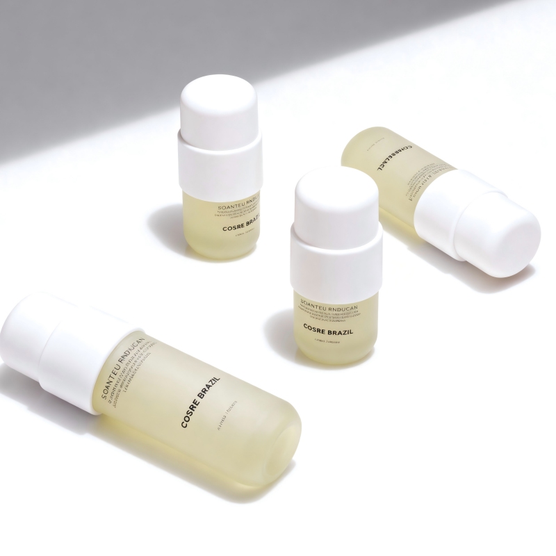 NS-M011Pill-shaped, 30g and 50g, custom-made skin care lotion pump bottles and face cream jars