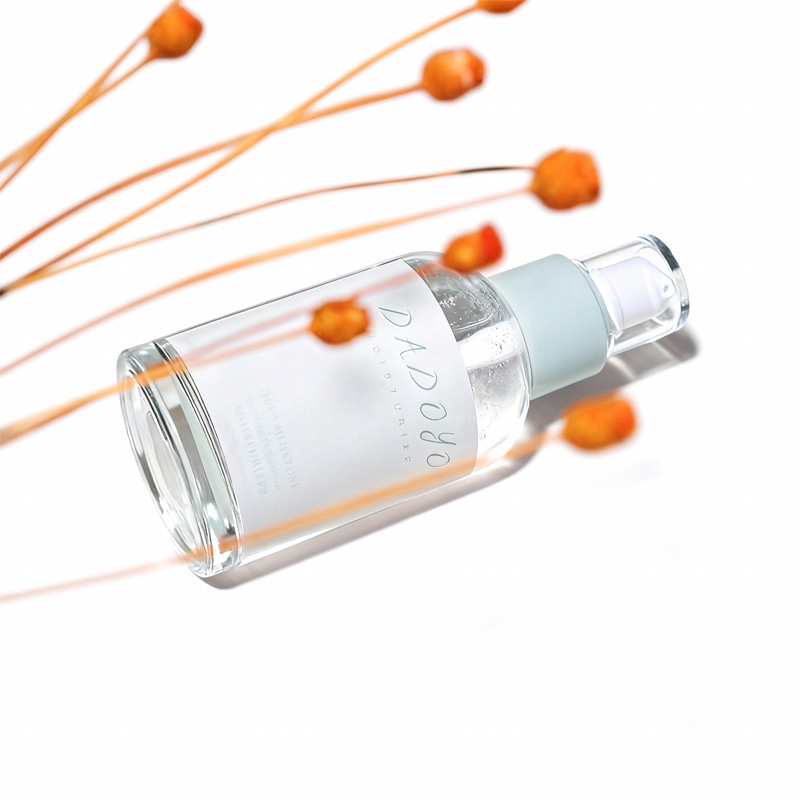 NS-D001  Luxury Skincare Body Lotion Pump Bottle Cosmetic Packaging Glass Bottle and Jars