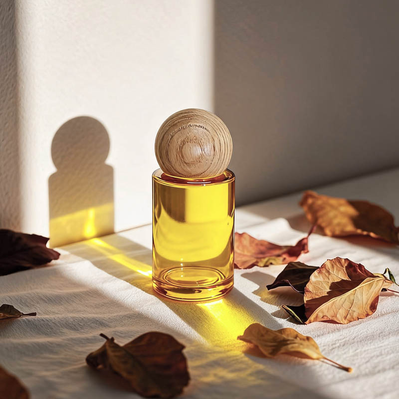 NS-D003 30ml dark-colored scrub oil light-proof bottle for individual portions