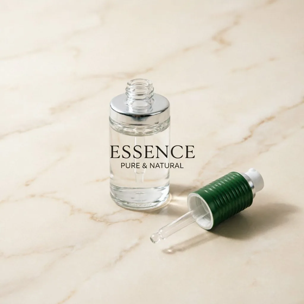 Airless Glass Serum Pump Bottle