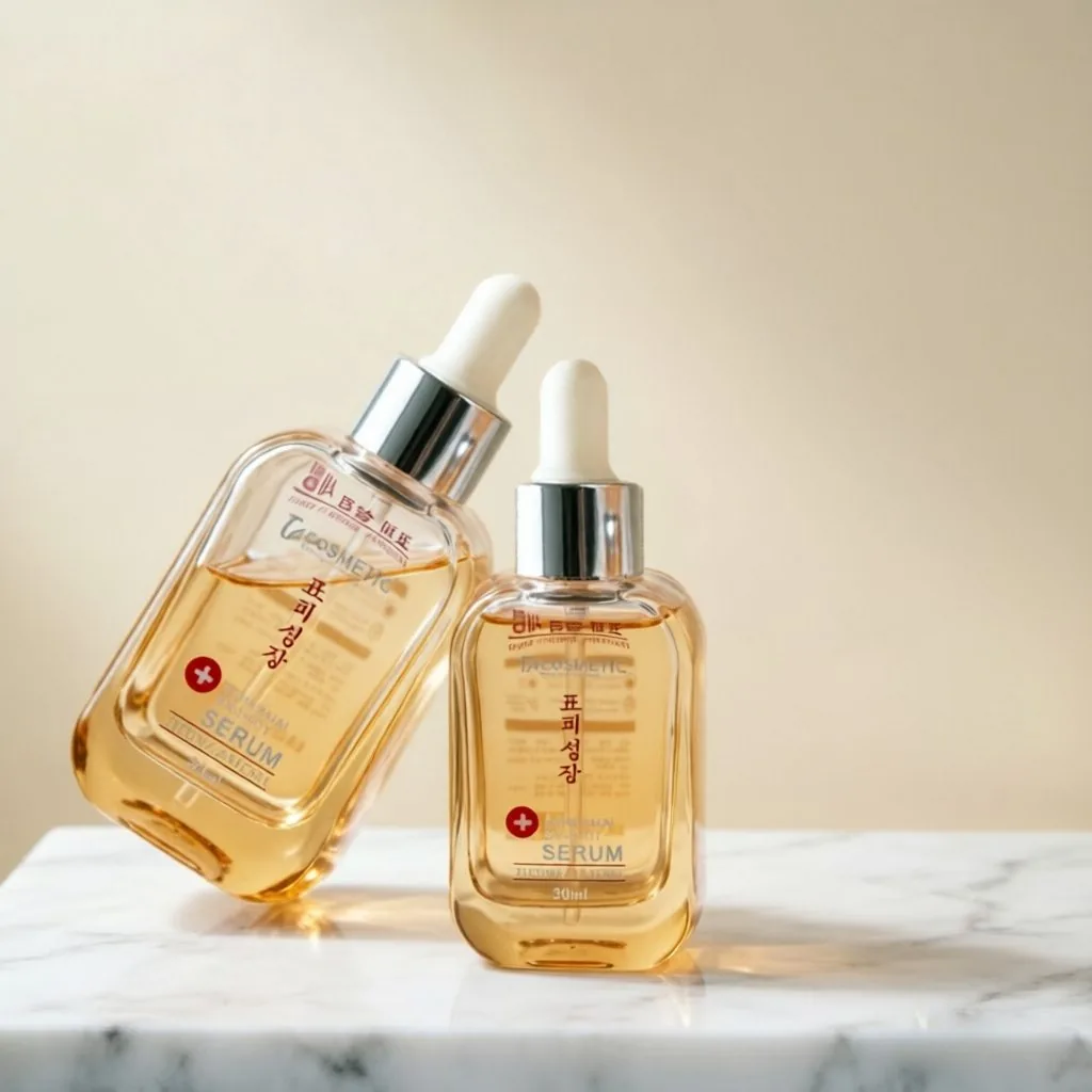Amber Glass Serum Dropper Bottle