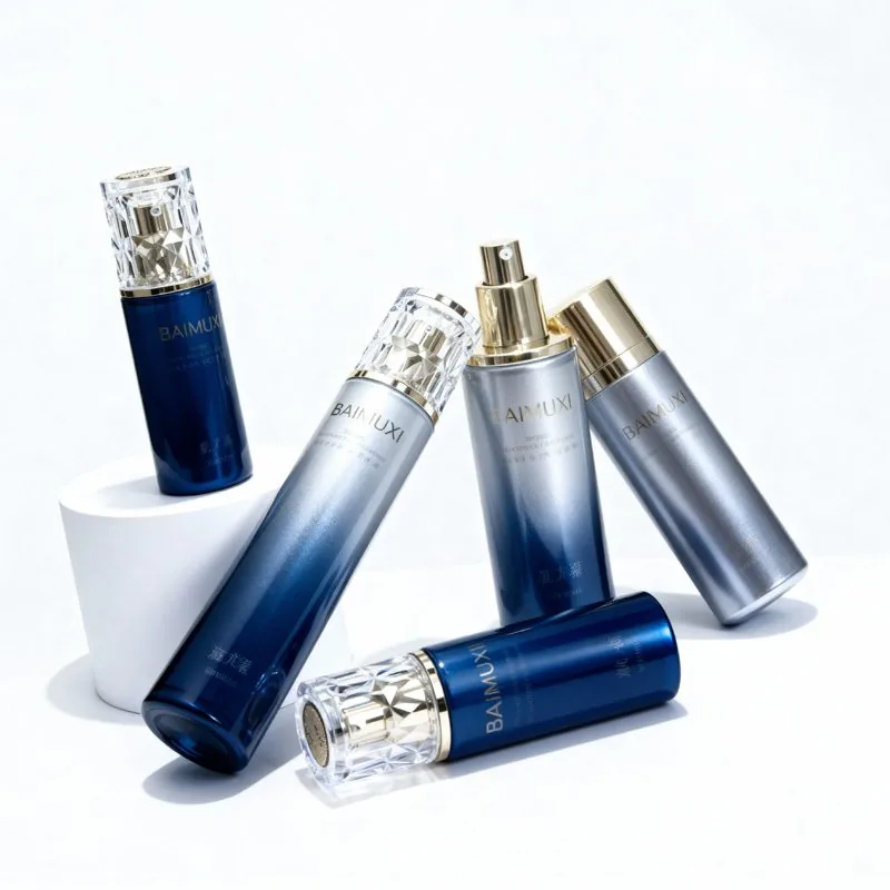 50g Cream Jar Packaging Supplier 50ml 120ml Glass Empty Cosmetic Bottles