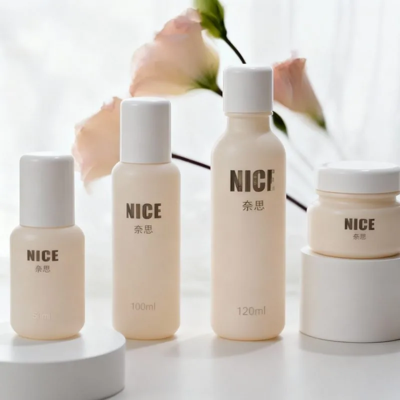 50ml factory sustainable cosmetic bottle  recyclable skincare packaging empty cosmetic bottles