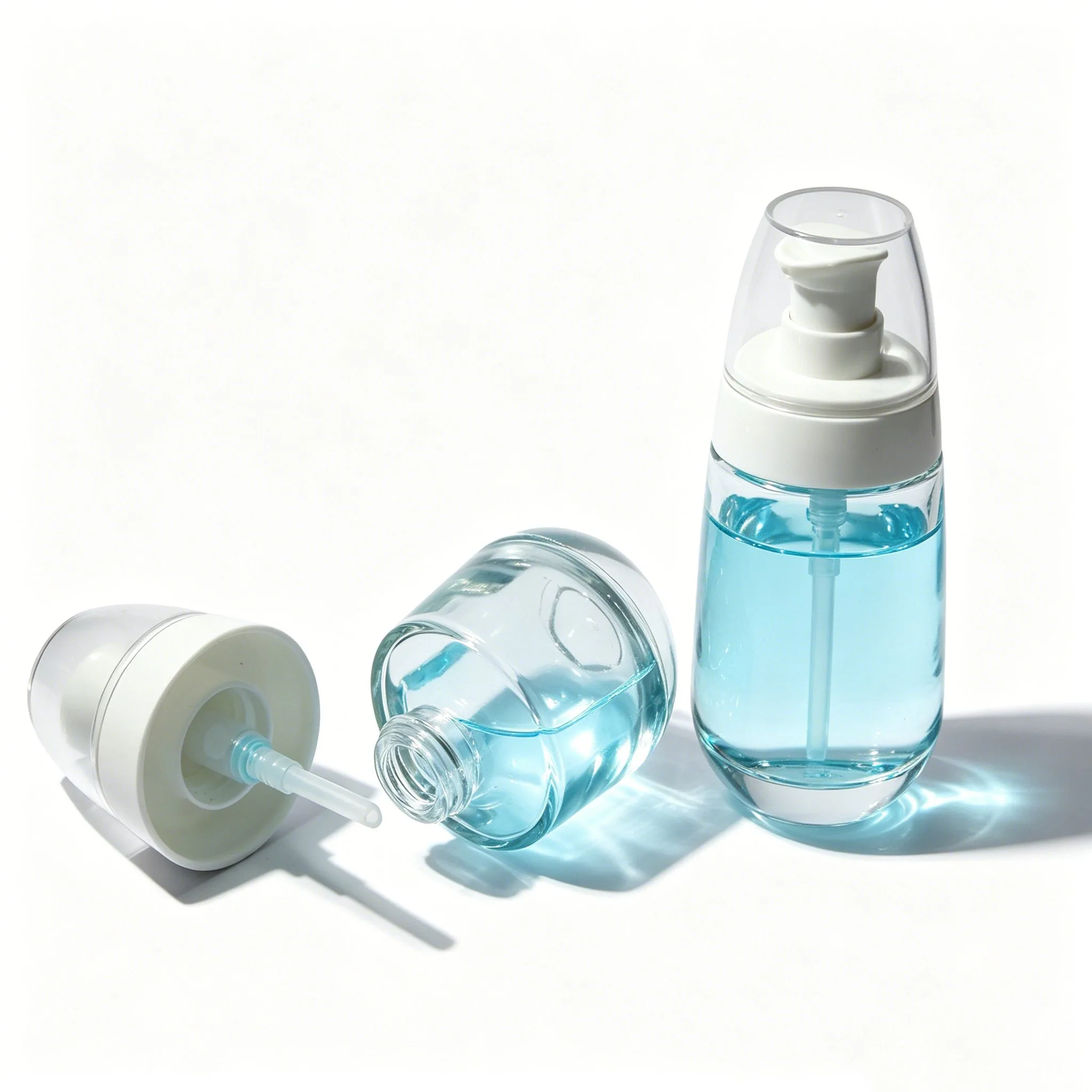 Pink Gradient 반투명 Glass 로션 병 30ml