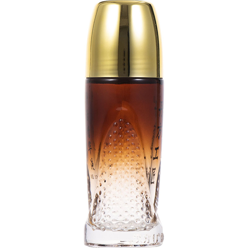 NS-G001 Glass ball bottle antiperspirant packaging plastic cap set