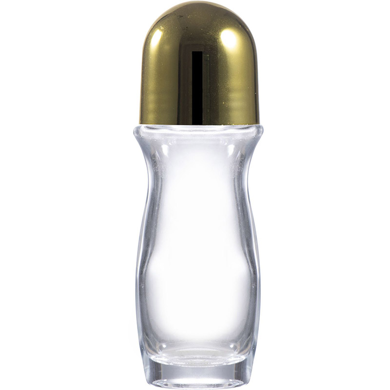 NS-G002 50ml glass perfume roller bottle, with rollers and plastic cap