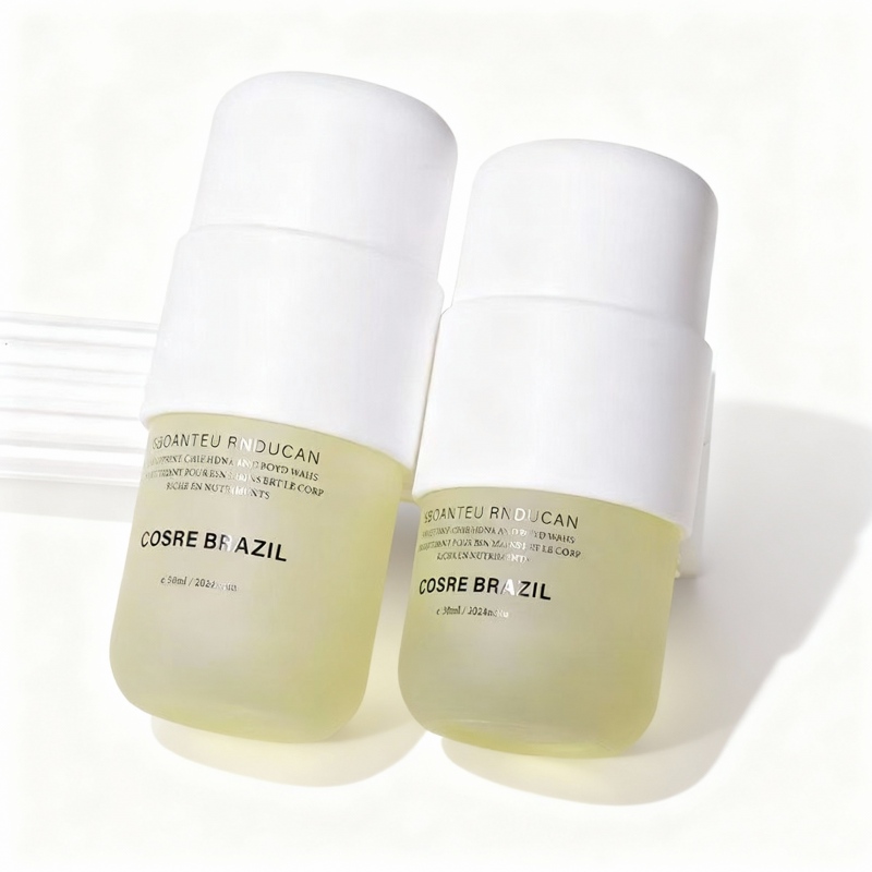 NS-M011Pill-shaped, 30g and 50g, custom-made skin care lotion pump bottles and face cream jars