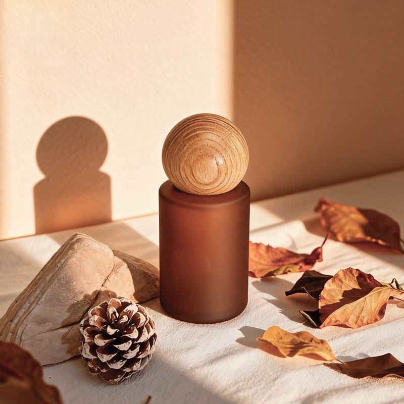 NS-D003 30ml dark-colored scrub oil light-proof bottle for individual portions