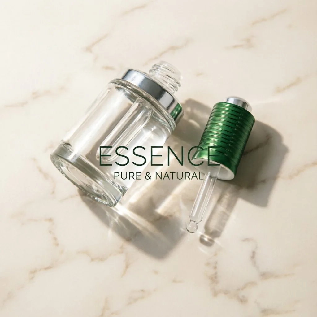 Airless Glass Serum Pump Bottle