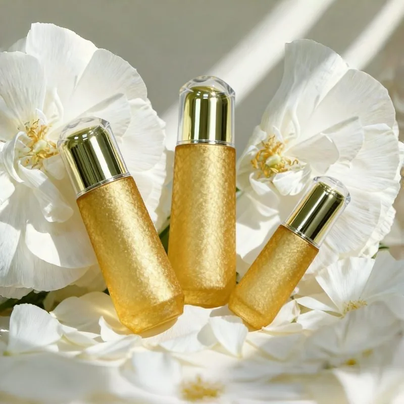 50ml 100ml Wholesale luxury frosted clear cosemtics lotion pump bottle