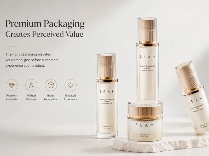 How Premium Packaging Increases the Perceived Value of Beauty Products | NAISI Packaging