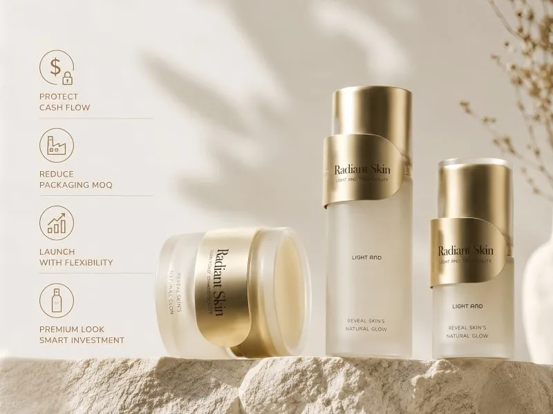 How to Reduce MOQ When Launching a Private Label Skincare Brand | Ultimate Startup Guide for Low MOQ Cosmetic Packaging