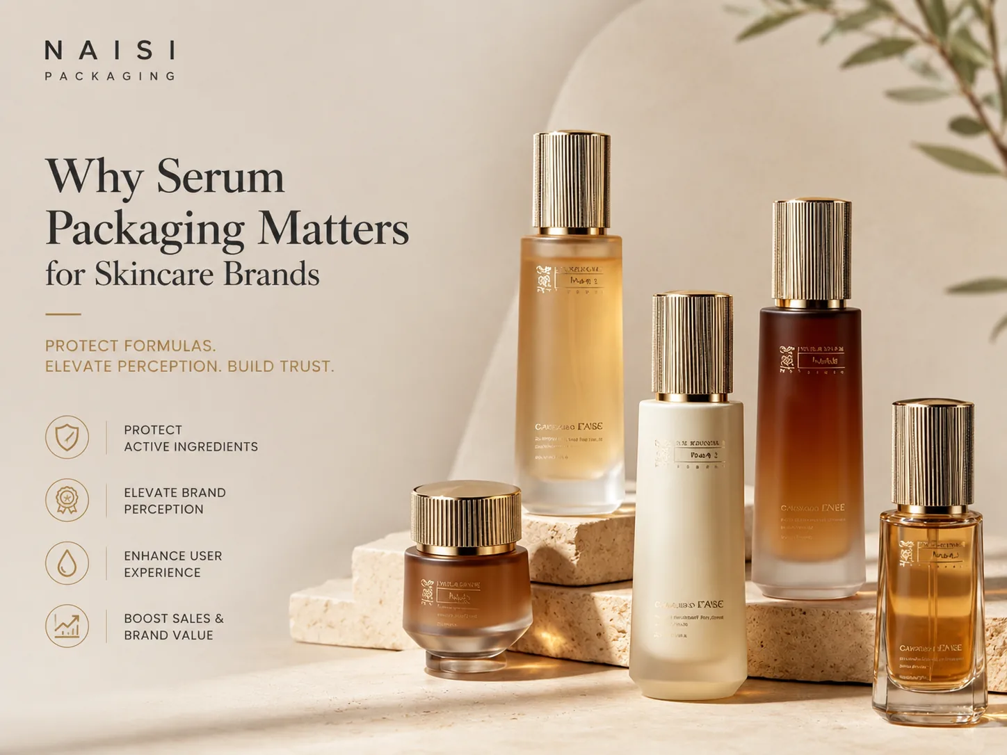 The Ultimate Guide to Serum Bottle Packaging for Skincare Brands | Materials, Sizes & Decoration