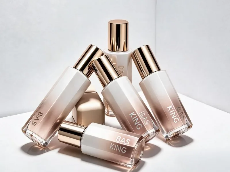 The Complete Guide to Cosmetic Glass Packaging Decoration: Frosting, Spray Coating, Hot Stamping & Electroplating